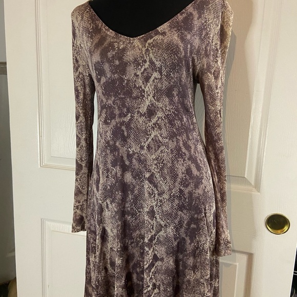 Snakeskin Dress Women’s Small - Picture 4 of 6